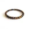 Bracelet 3 Œils – Protection et confiance Œil de Tigre, Œil de Taureau, Œil de Faucon -pierres naturelles – perles de 6 mm- Couleur brun doré, rouge brun, gris bleutés- nature-ailes.fr