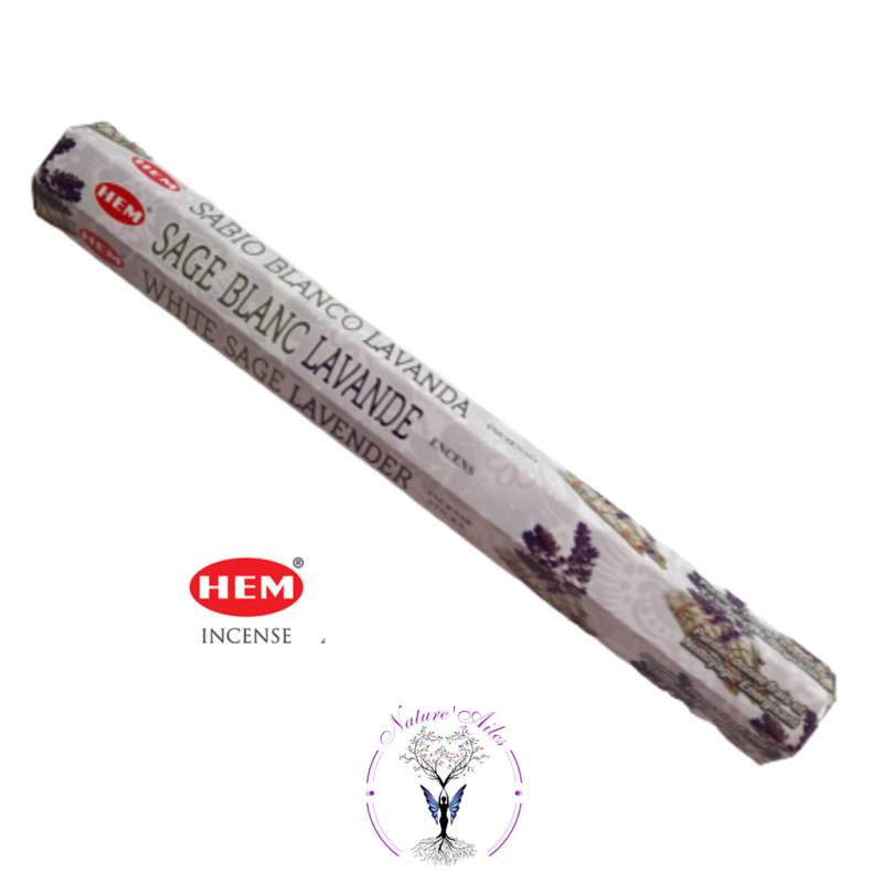 Encens Sauge blanche et Lavande